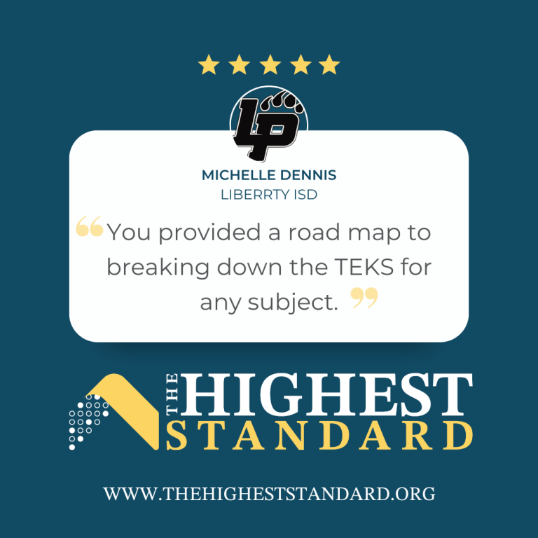 Tackle the TEKS-Reviews